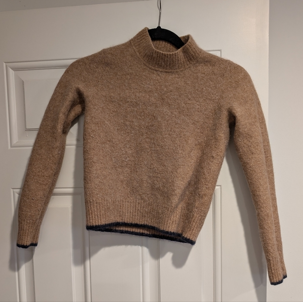 Vince Tan Turtleneck Sweater